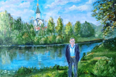 Прогулка в парке Митино.